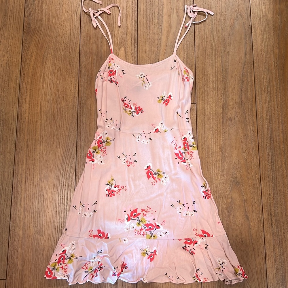 Floral Spaghetti Strap Dress